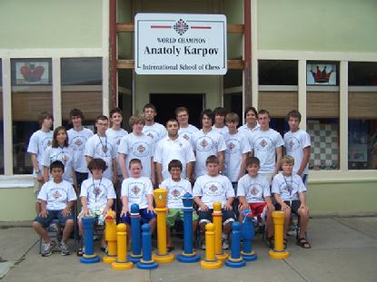 Karpov Chess Camps in 2009