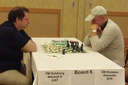 Mitchell Goldberg, Alexander Shabalov, U.S. Open Chess