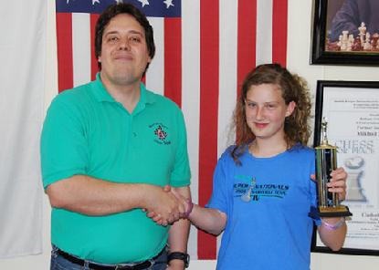Hannah Purdy, Kansas State Girl's Chess Champion