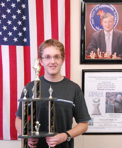 Tyler B. Hughes Winner 2008 Junior Chess Championship at Karov School